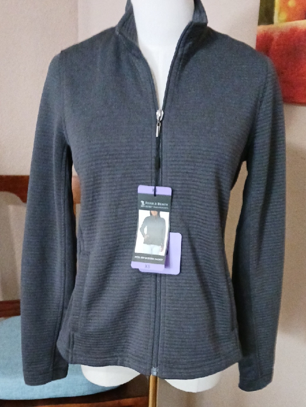 Pebble Beach Dry-Luxe Performance Charcoal Jacket